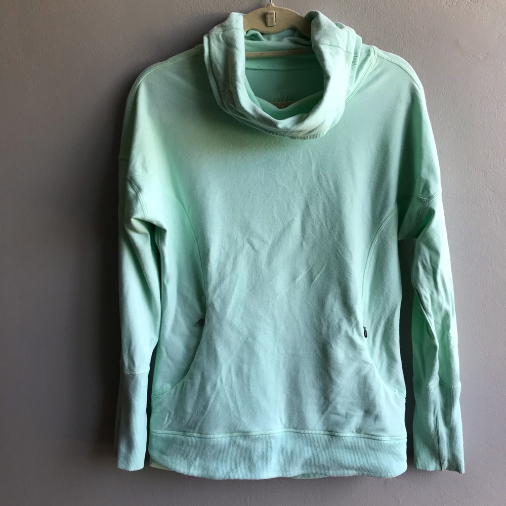 Lululemon Mint Colored Pullover - image 1